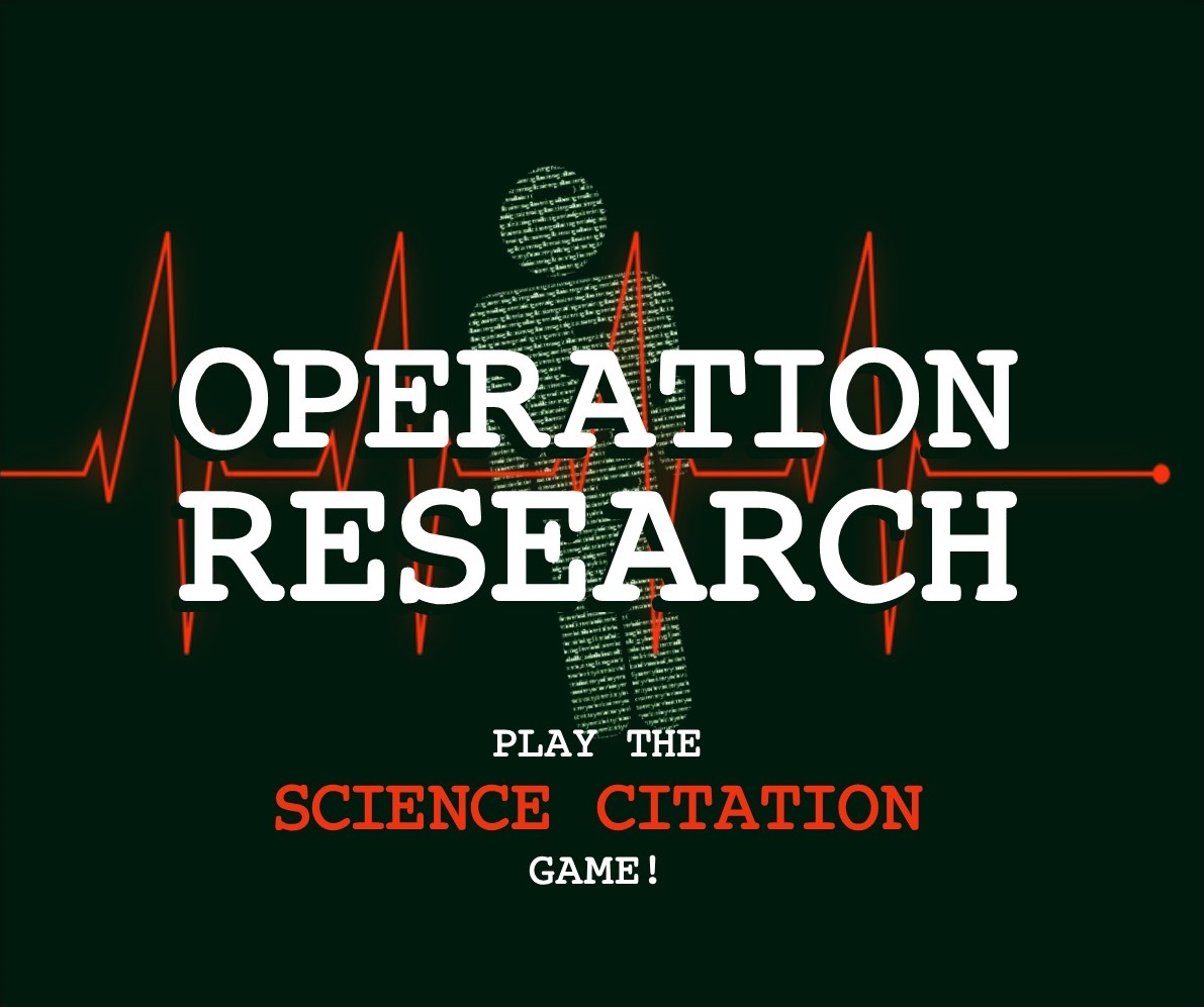 Spartanburg Community College Operation Research Play The Science Citation Game