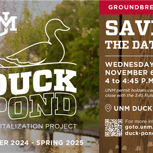 Image for: Duck Pond Revitalization Project Groundbreaking