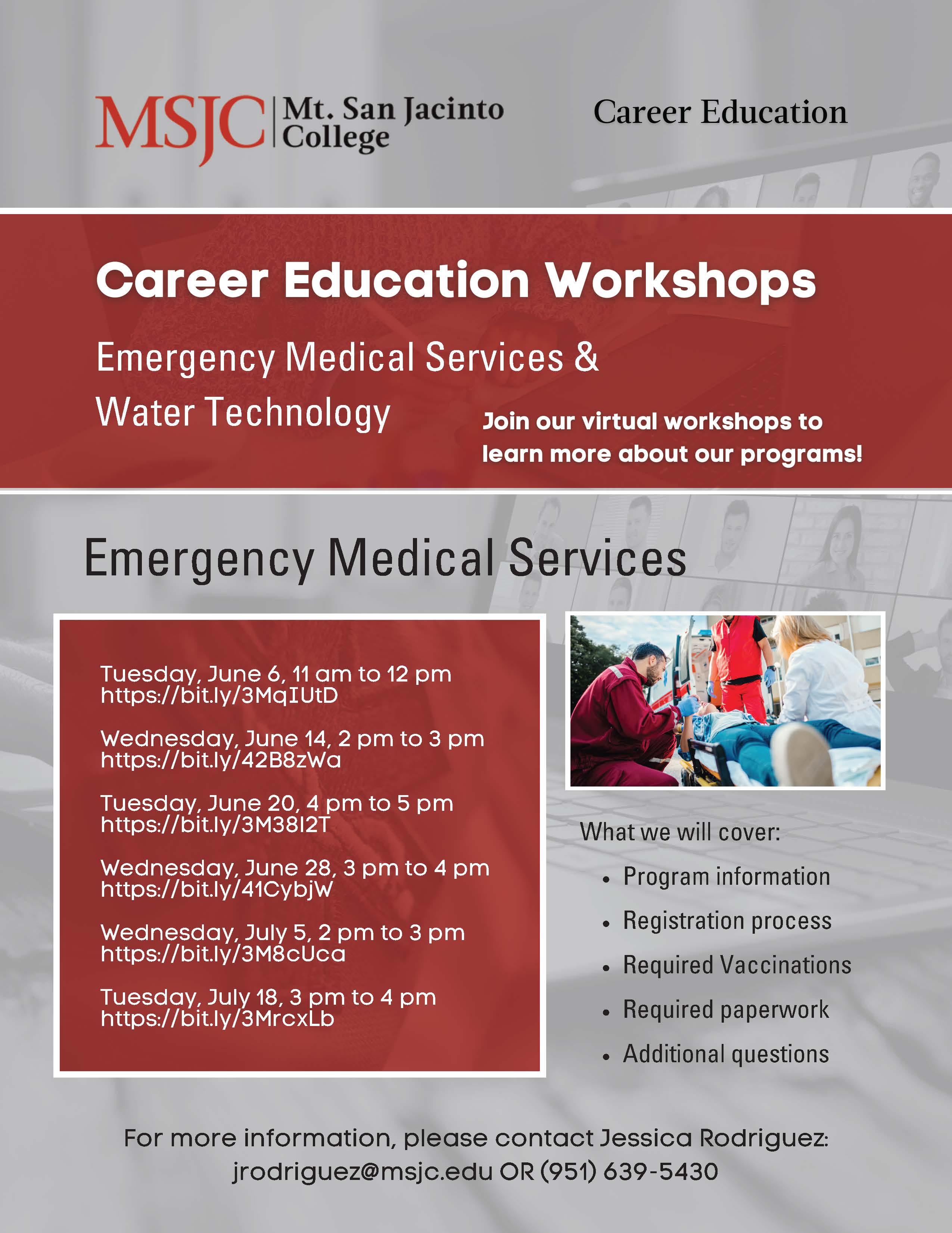 Emergency Medical Services Informational Workshop