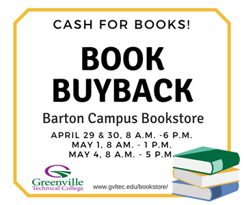 Greenville Technical College Book Buyback