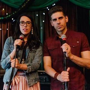 Katie & Carlos at the mic.jpg