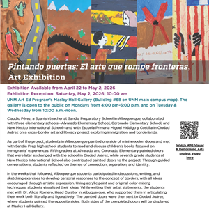 Image for: Pintando puertas: El arte que rompe fronteras, Art Exhibition Reception