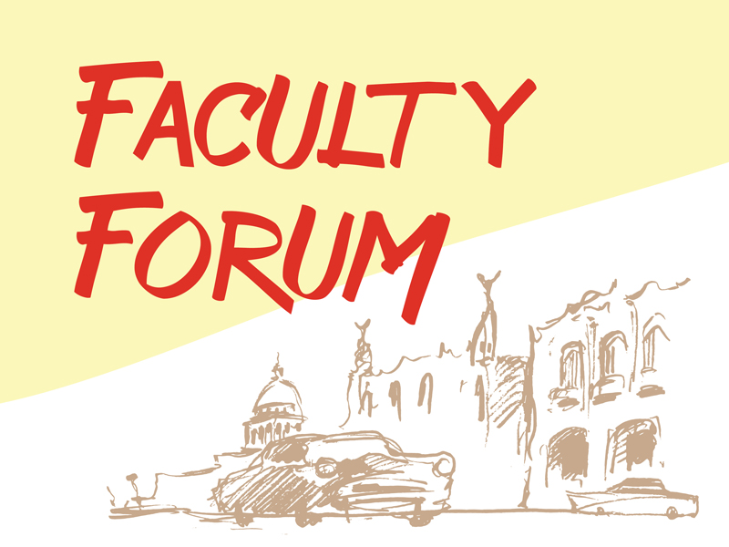 Faculty Forum - Dr. Claudia Montoya