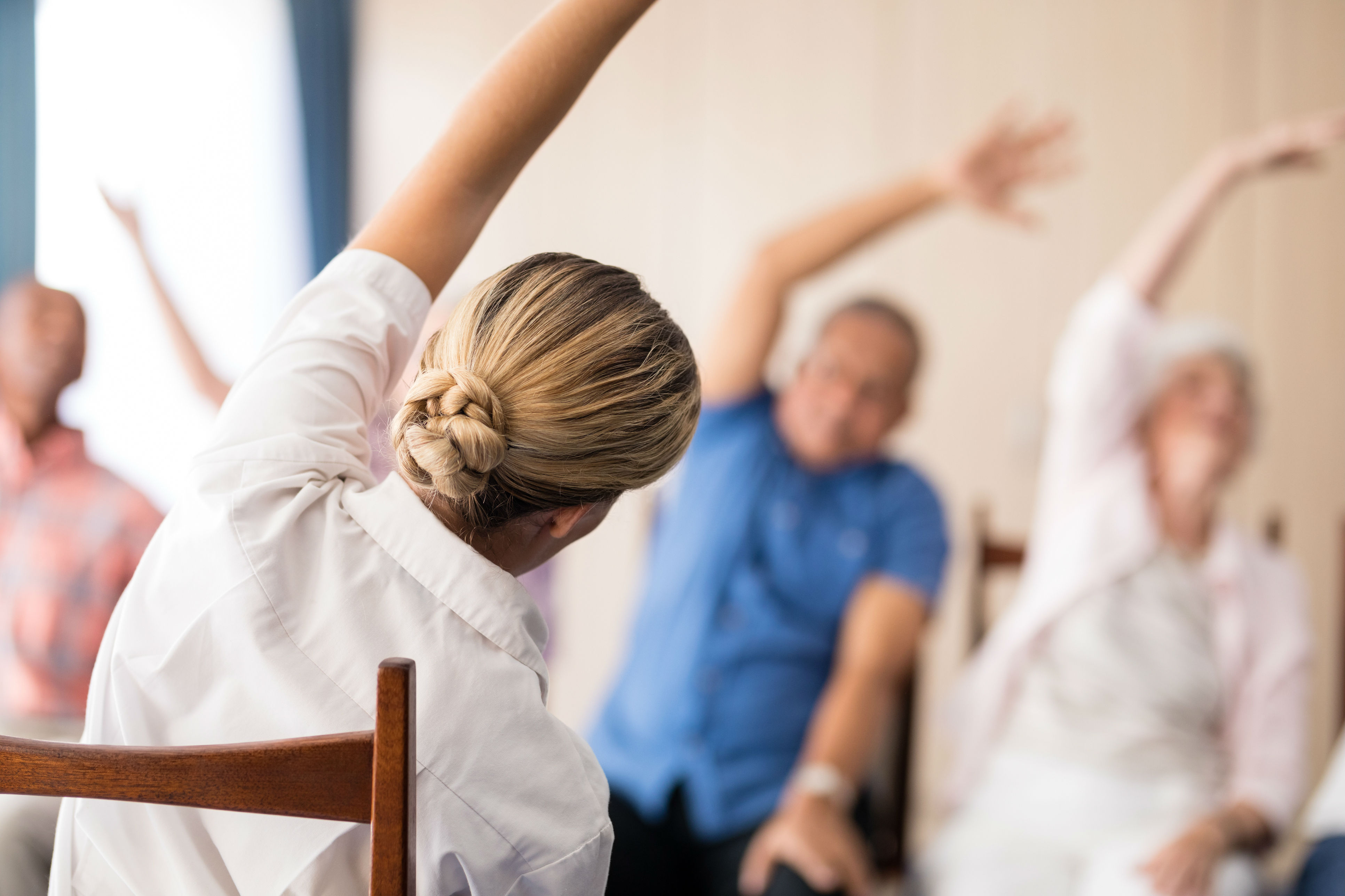 senior chair yoga near me