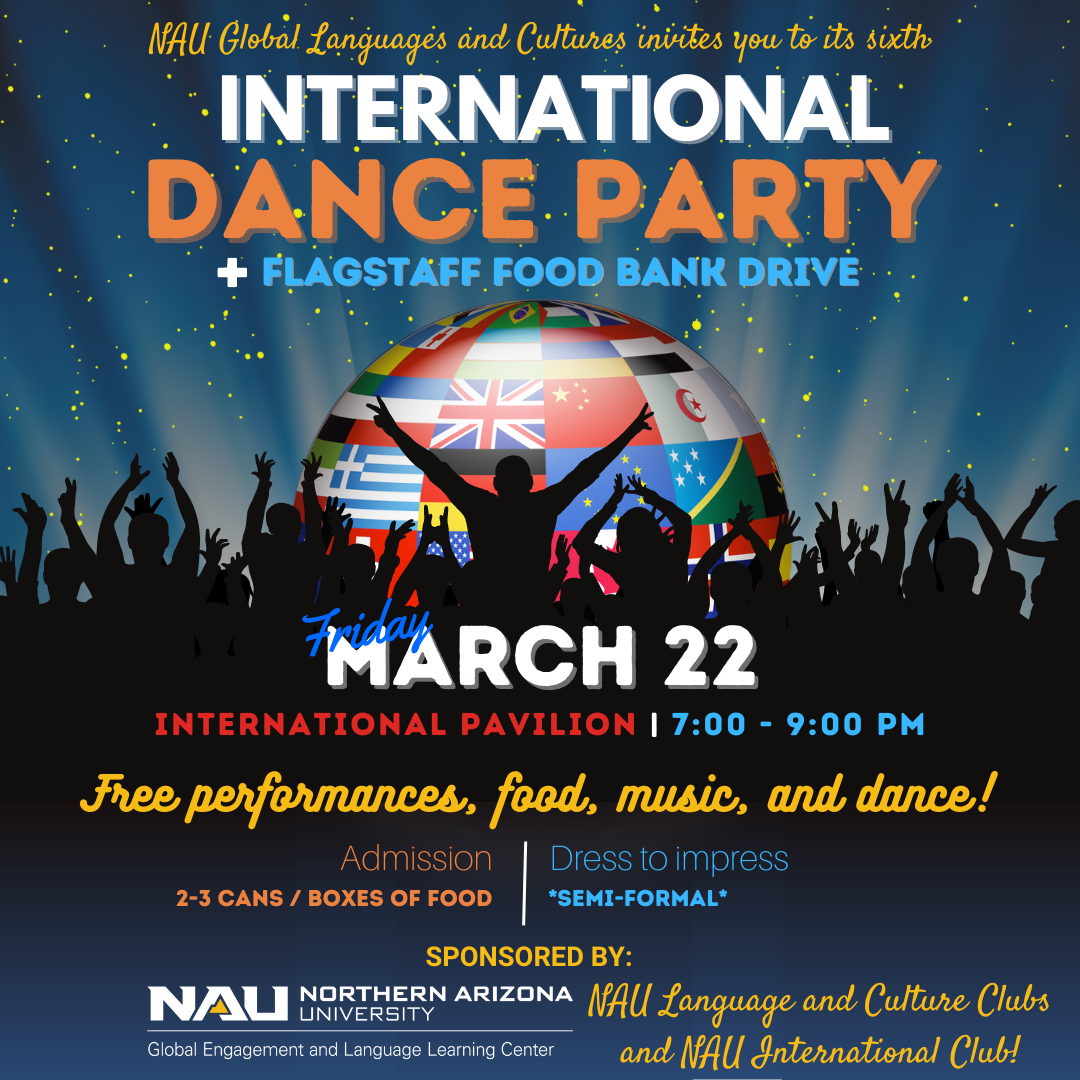 NAU Events - NAU International Dance Party!