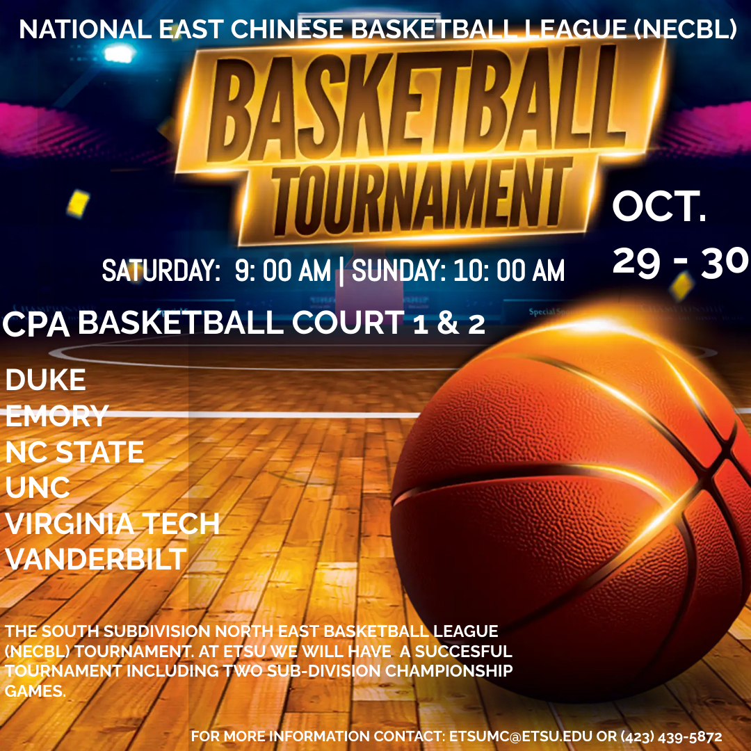 01 Master Calendar - National East Chinese Basketball League (NECBL)