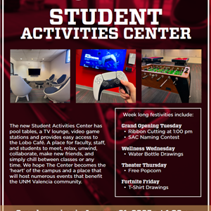 Image for: Student Activities Center Grand Opening