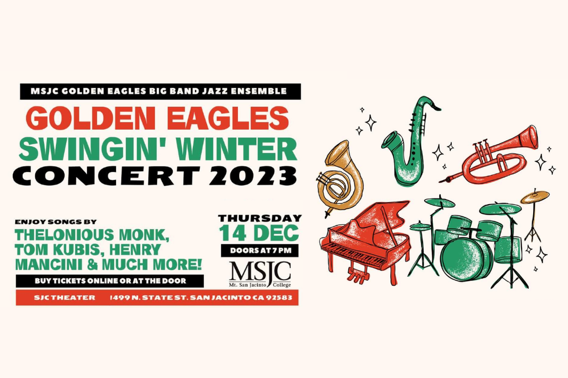 MSJC Events - Golden Eagles Swingin' Winter Concert 2023