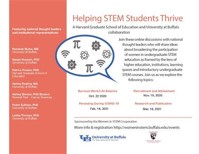 Ub Events Calendar - Helping Stem Students Thrive Series