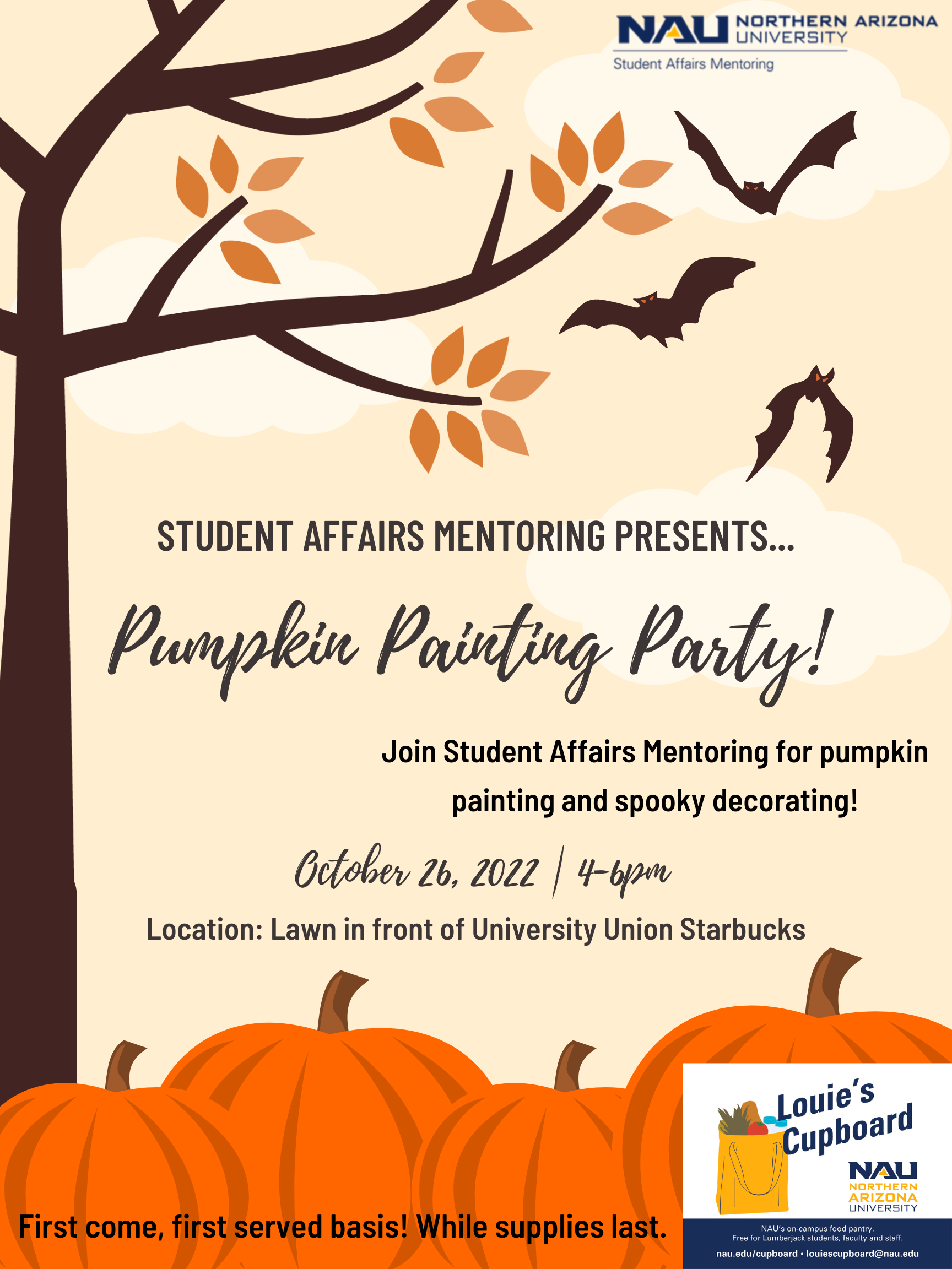 NAU Events - Pumpkin Painting