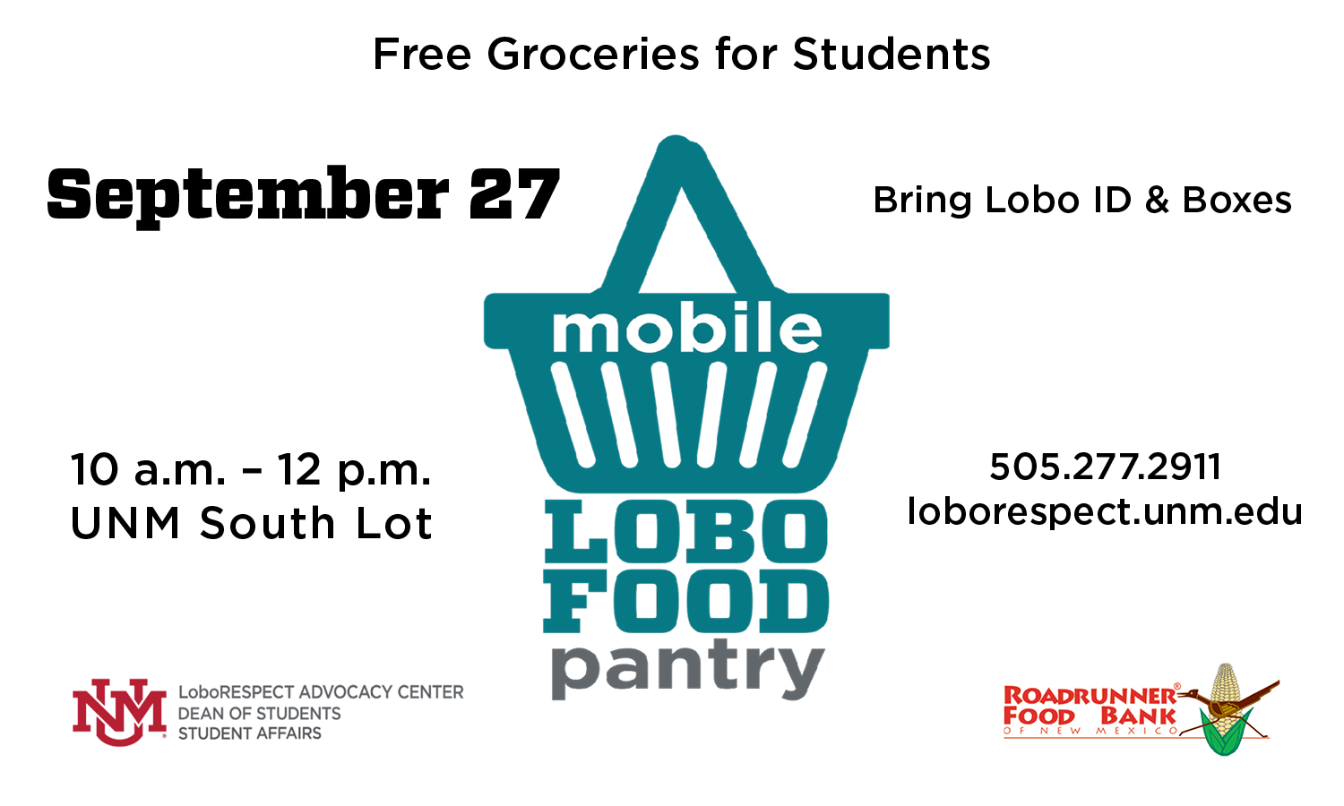 Unm Events Calendar Mobile Lobo Food Pantry