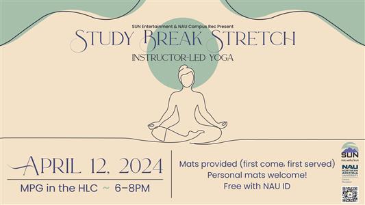 NAU Events - SUN Study Break Stretch with Campus Recreation