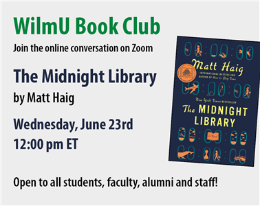 Student Services Calendar - WilmU Online Book Club - June 2021: The ...