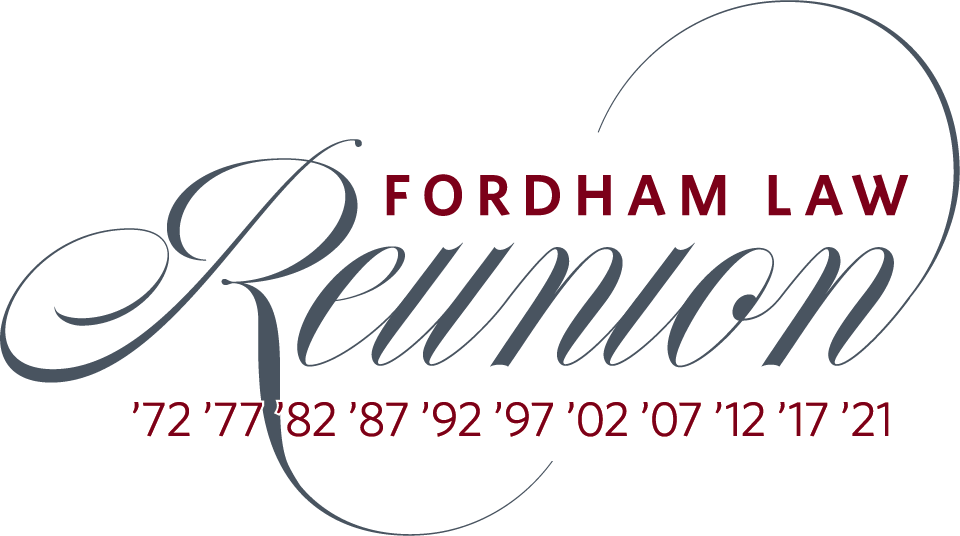 Fordham University School Of Law - Reunion 2022 - In Person Celebration