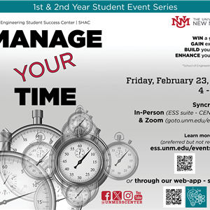 Image for: Manage Your Time