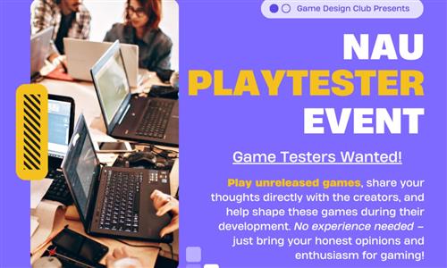 NAU Events Playtester Event