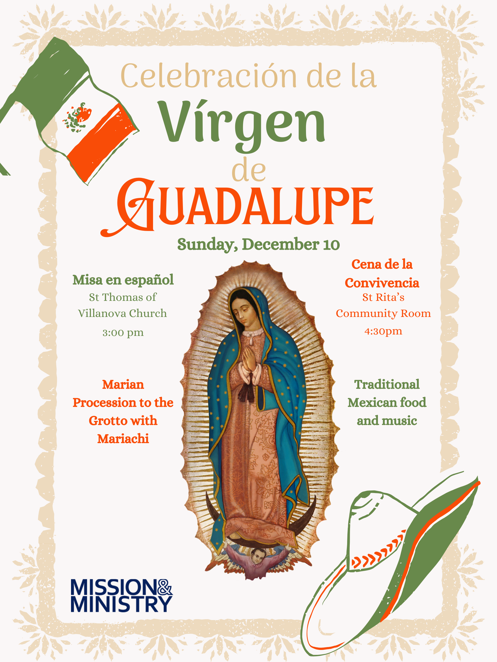 Novena a la Virgen de Guadalupe 2023