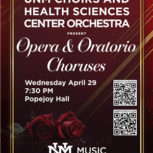 Image for: UNM Choirs and Health Science Center Orchestra
