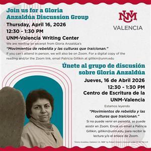Image for: Gloria Anzaldúa Discussion Group
