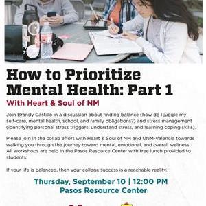 Image for: How to Prioritize Mental Health: Part 1