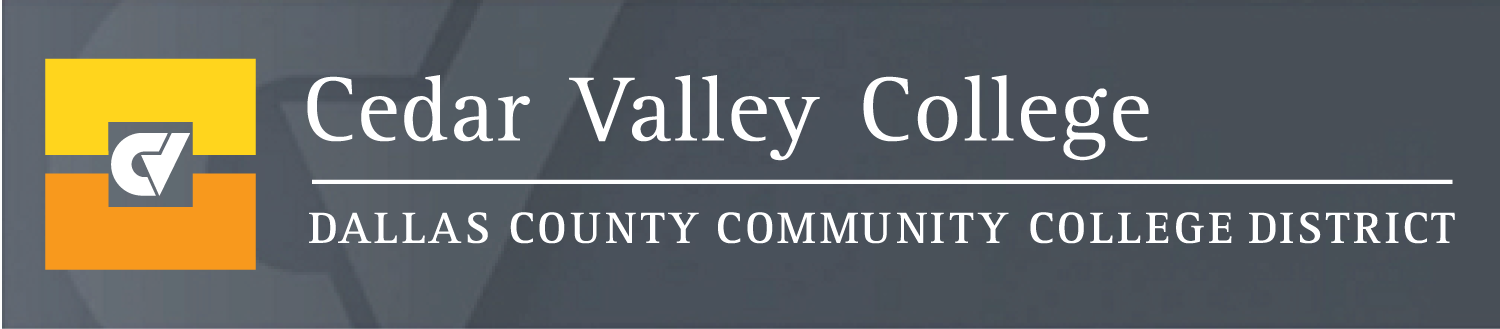 Cedar Valley College Website 110