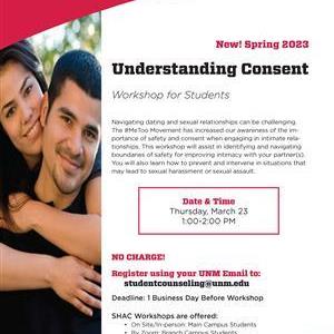 Image for: Understanding Consent Workshop for Students - NEW! Spring 2023