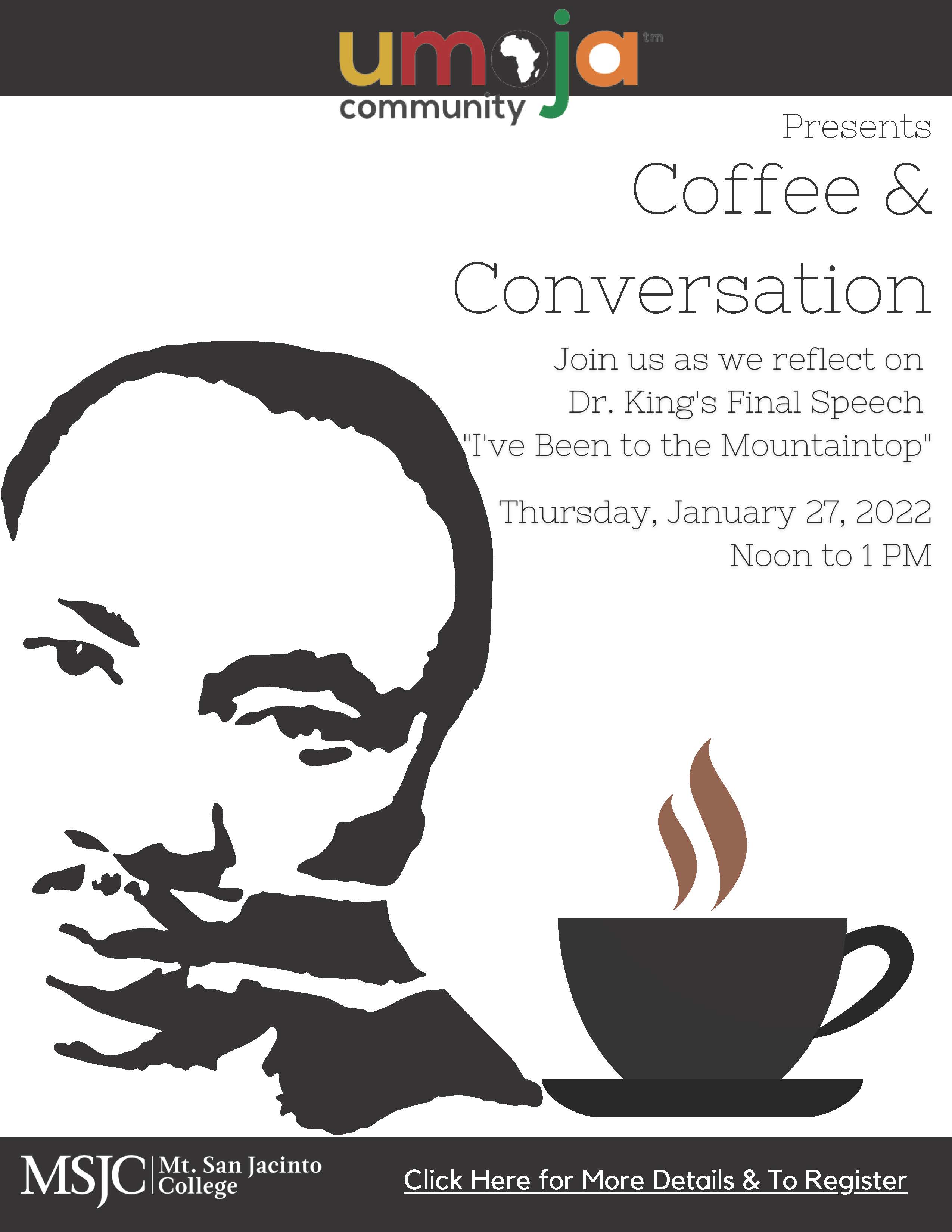 Join us as we reflect on Dr. King's final speech