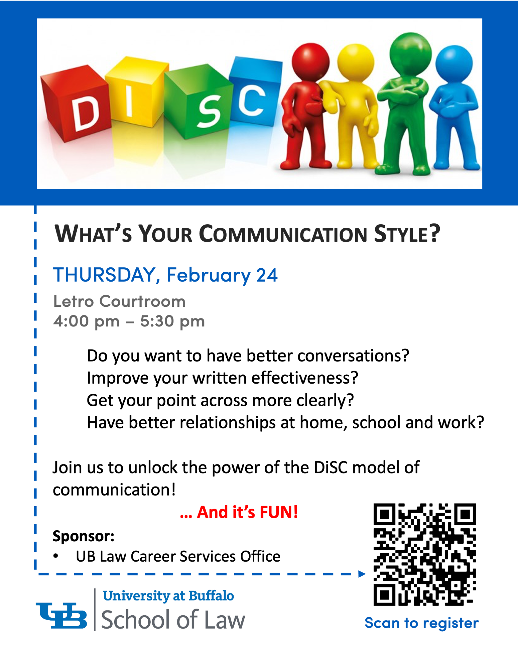 Ub Calendar 2022 Ub Events Calendar - 12 Weeks Of Wellness For Spring 2022: Self-Awareness -  Disc: What's Your Communication Style?