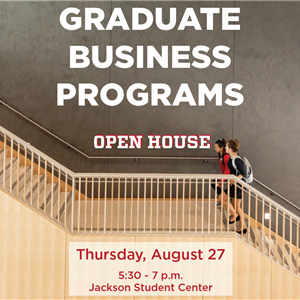 Image for: Graduate Business Programs Open House