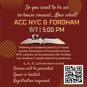 Fordham University School of Law - PIRC Career Chats