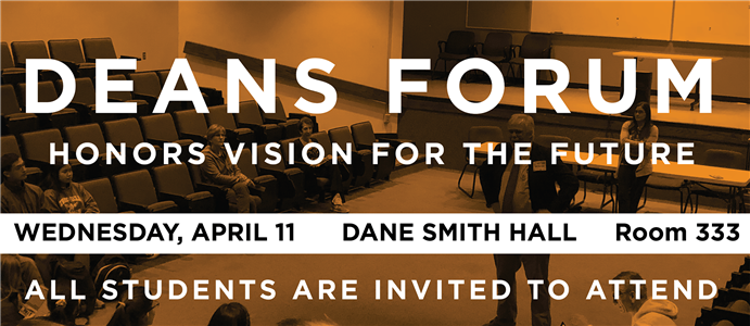UNM Events Calendar Dean #39 s Forum: The Future of Honors
