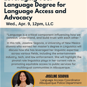 Image for: Leveraging Your Language Degree for Language Access and Advocacy