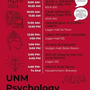 Image for: UNM Psychology Research Day