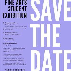 Image for: Fine Arts Student Exhibition