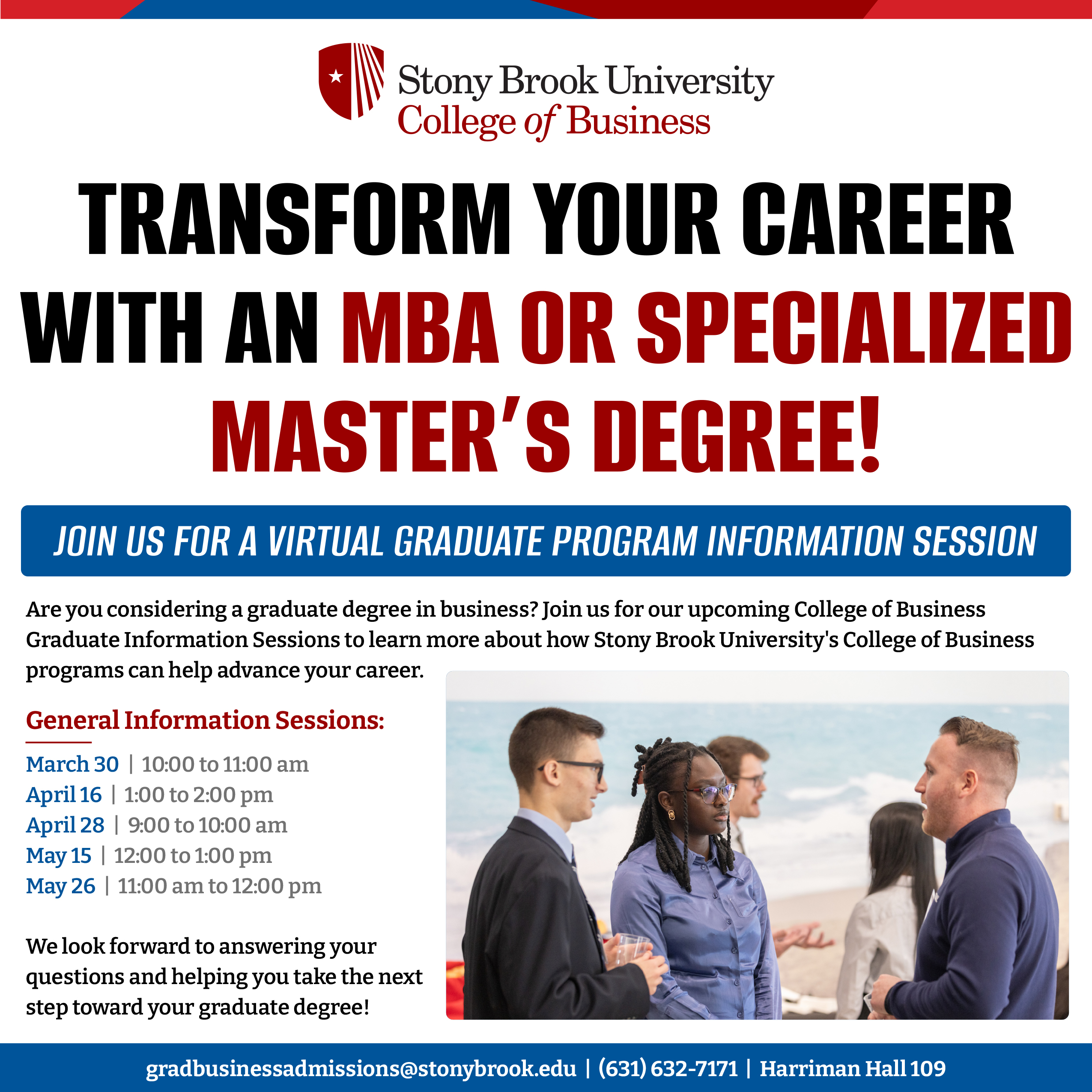 Stony Brook University - Graduate Business Programs ...