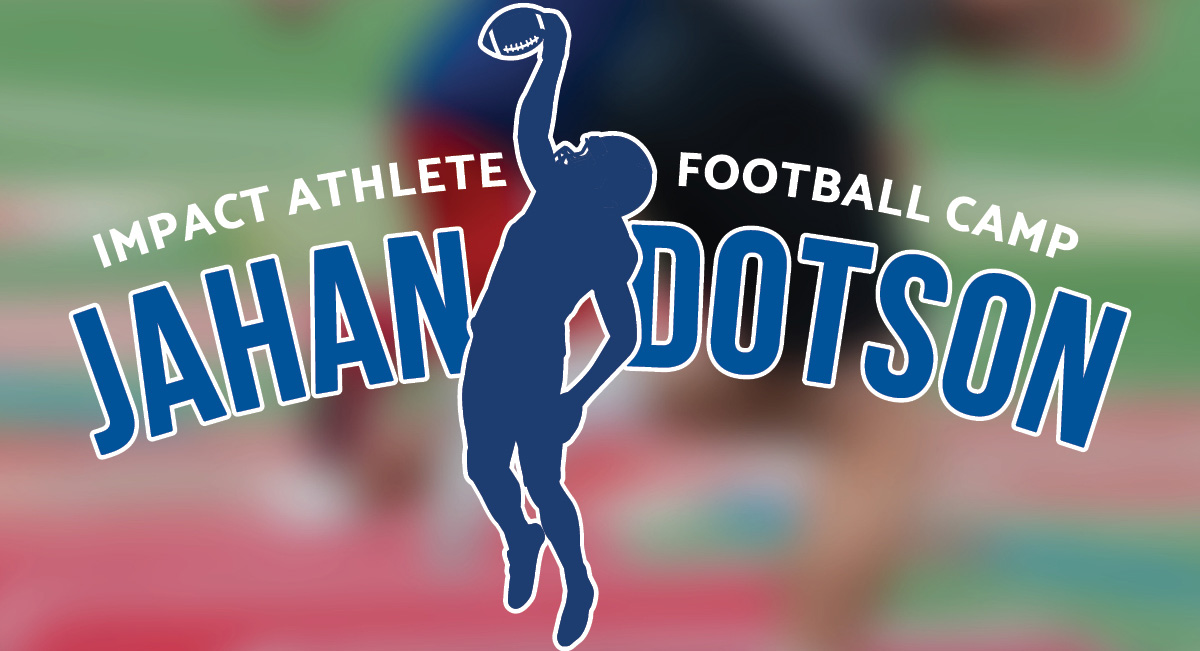 Jahan Dotson Impact Athlete Football Clinic