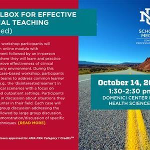 Image for: A Toolbox for Effective Clinical Teaching (Blended)