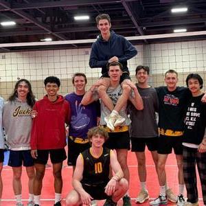 Men's Volleyball at NAU club tryouts.png