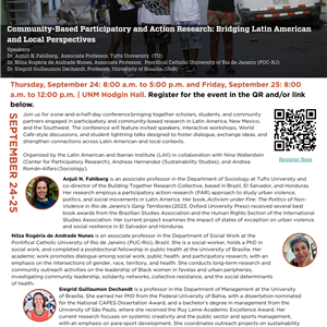 Image for: Community-Based Participatory and Action Research: Bridging Latin American and Local Perspectives