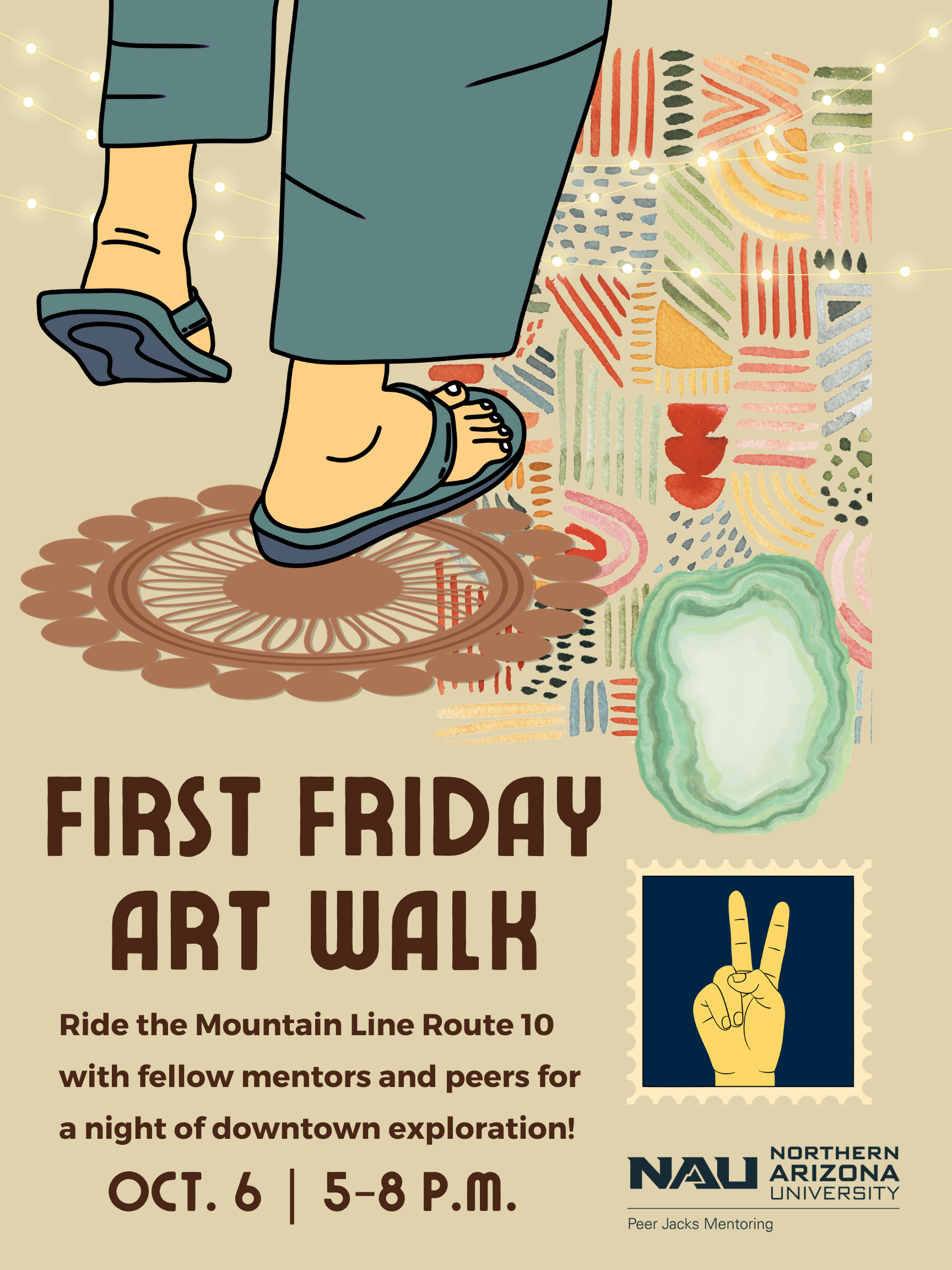 Peer Jacks First Friday Art Walk Event Flyer_Fall 23 (1).png