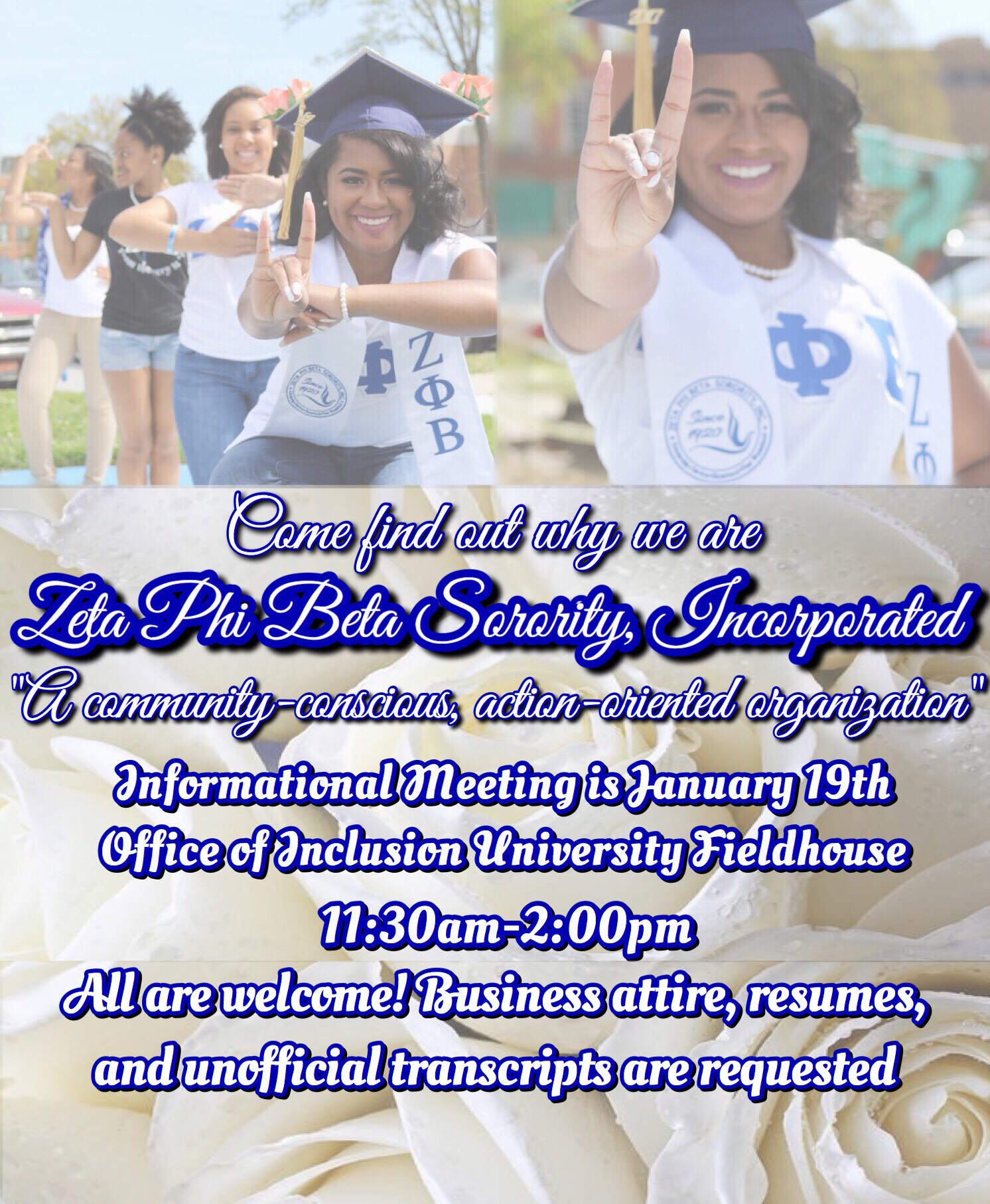 zeta phi beta business attire