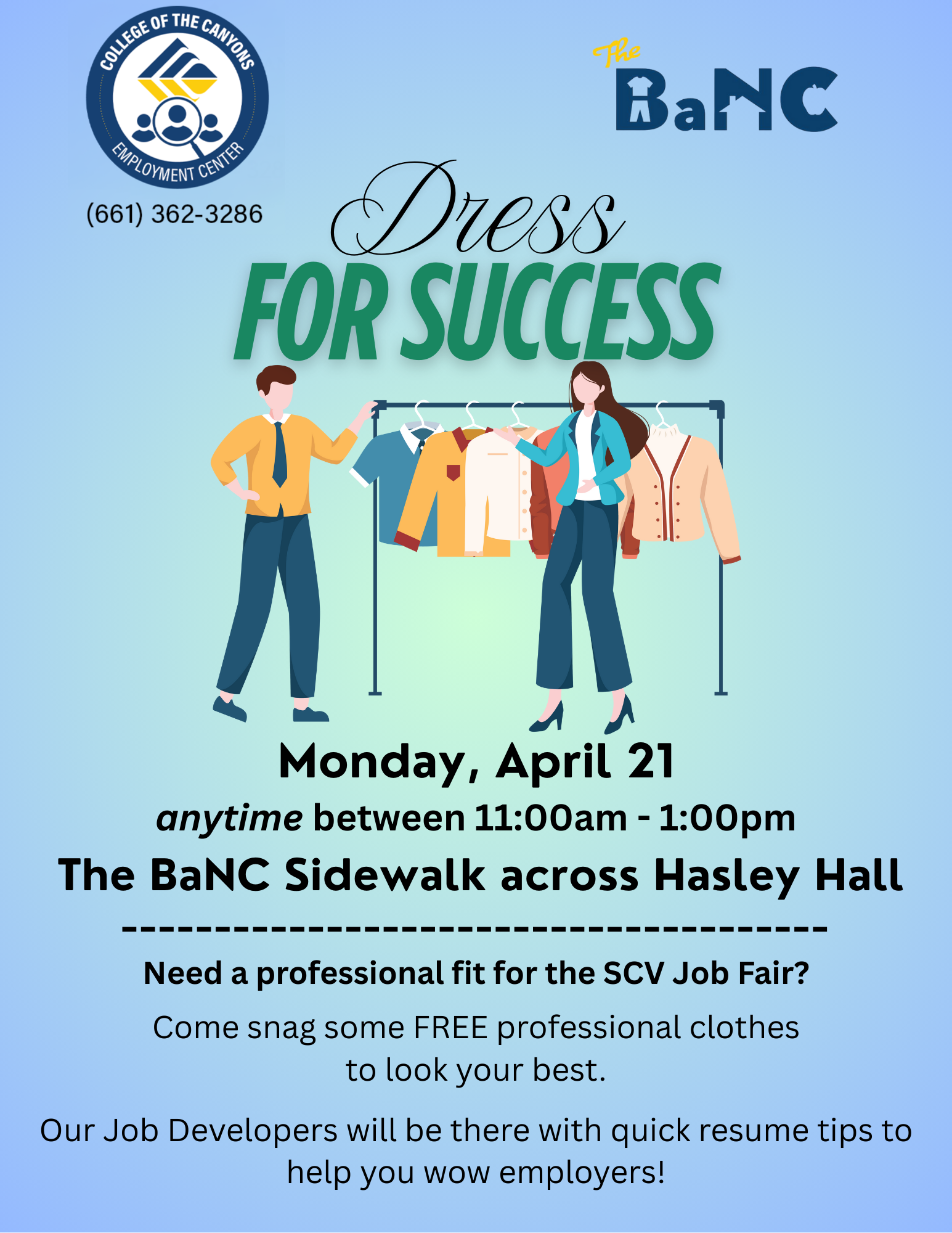 College of the Canyons - Dress for Success College of the Canyons - Dress for Success