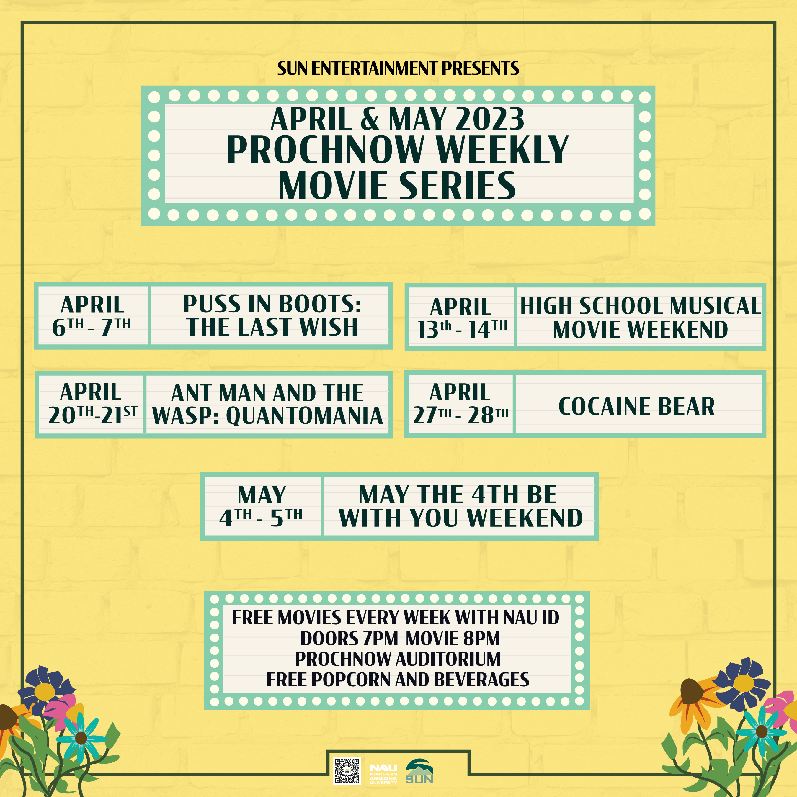 NAU Events - Prochnow Movie Series: Cocaine Bear