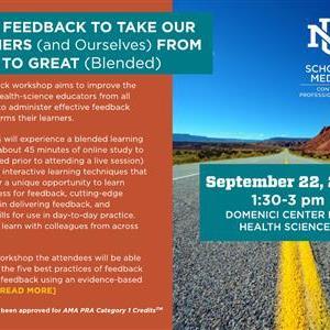 Image for: Using Feedback to Take Our Learners (and Ourselves) from Good to Great (Blended)