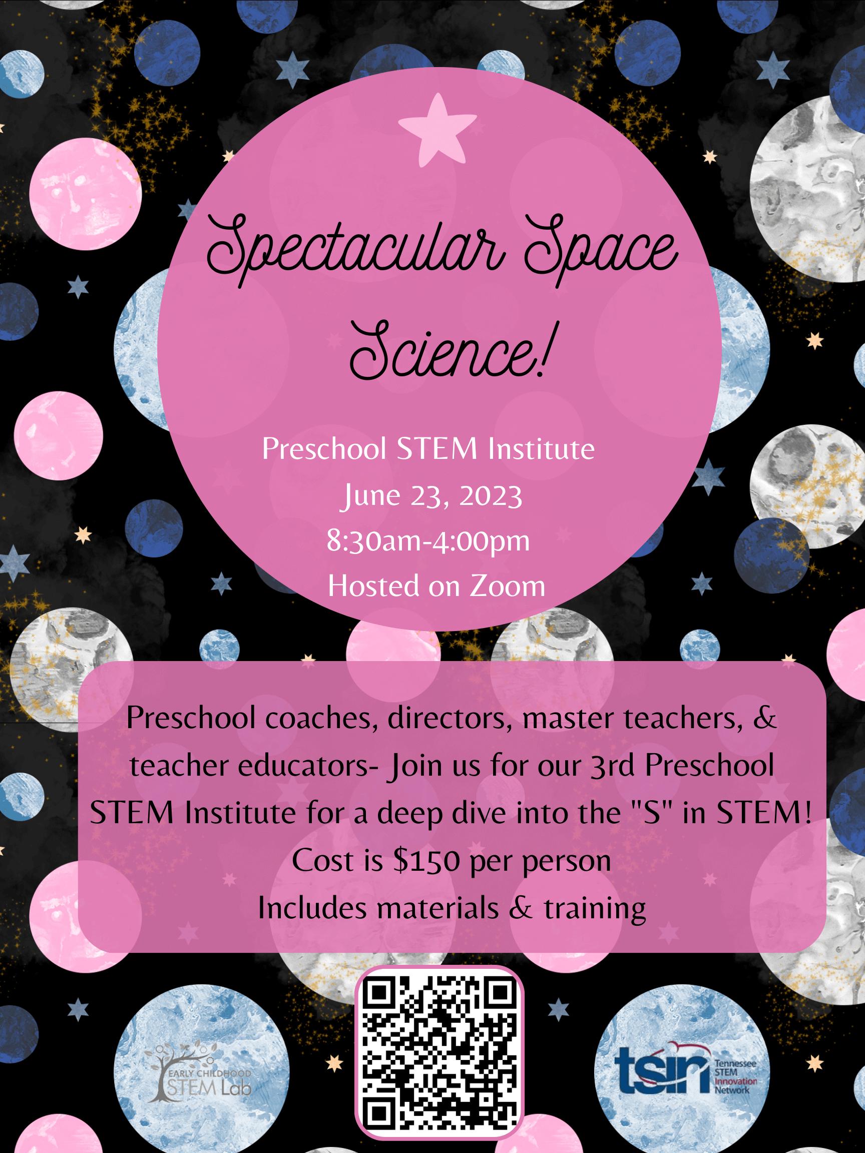 01 Master Calendar - Preschool STEM Institute