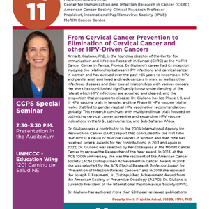 Image for: CCPS Special Seminar - Anna R. Giuliano