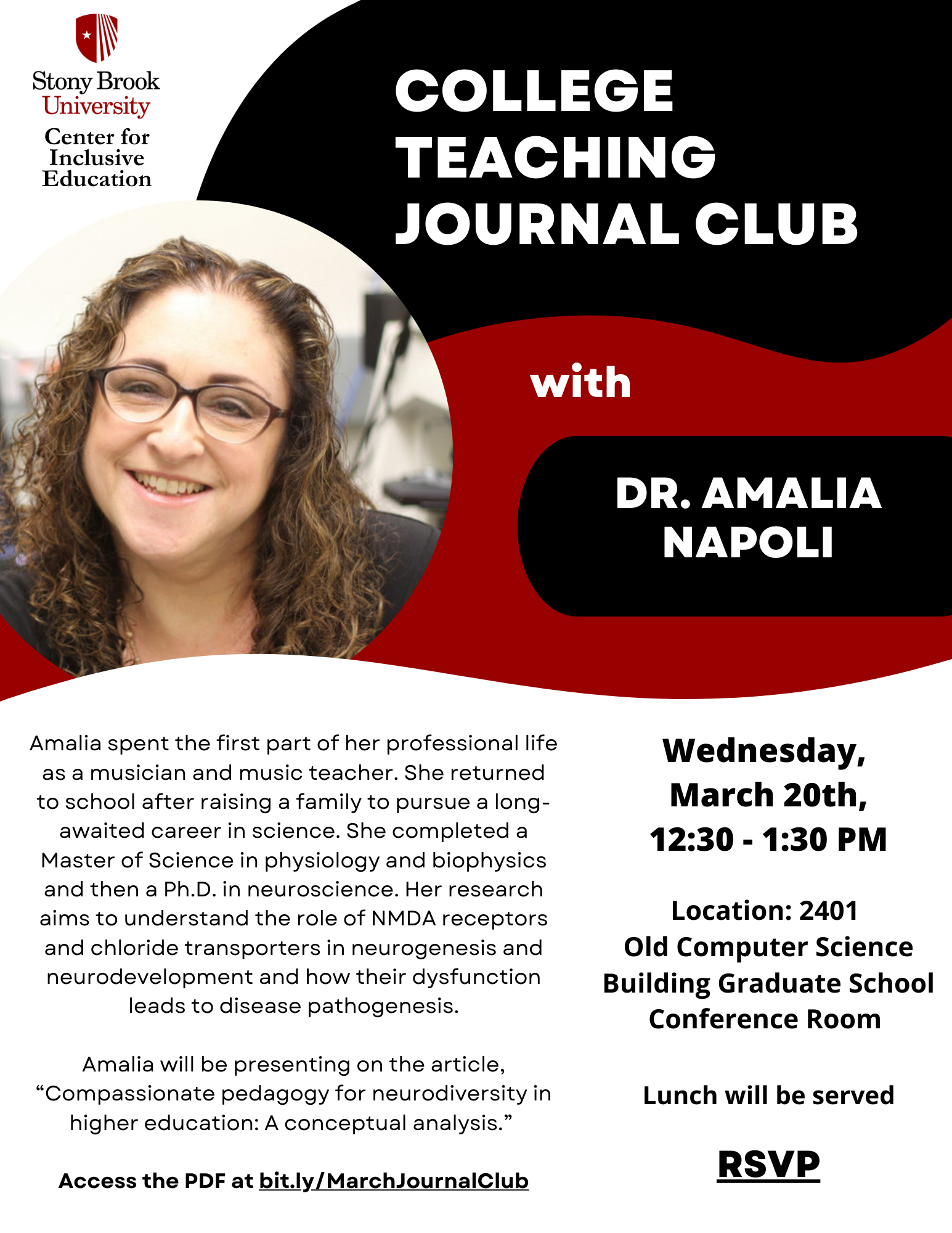 Graduate School - College Teaching Journal Club
