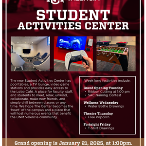 Image for: Student Activities Center Grand Opening