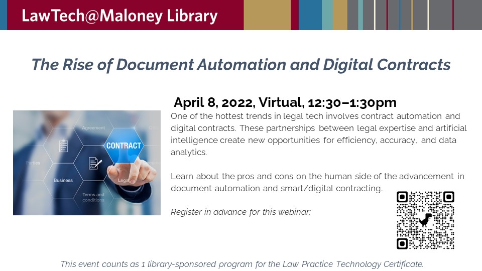 Fordham Academic Calendar Spring 2022 Fordham University School Of Law - Lunch N' Learn: The Rise Of Document  Automation And Digital Contracts