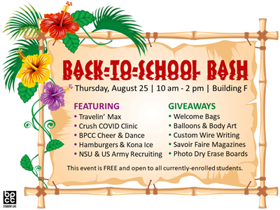 Bpcc Events Calendar Back To School Bash